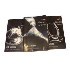 FIFTY 50 Shades Of Grey Paperback  Trilogy  SET 1-3